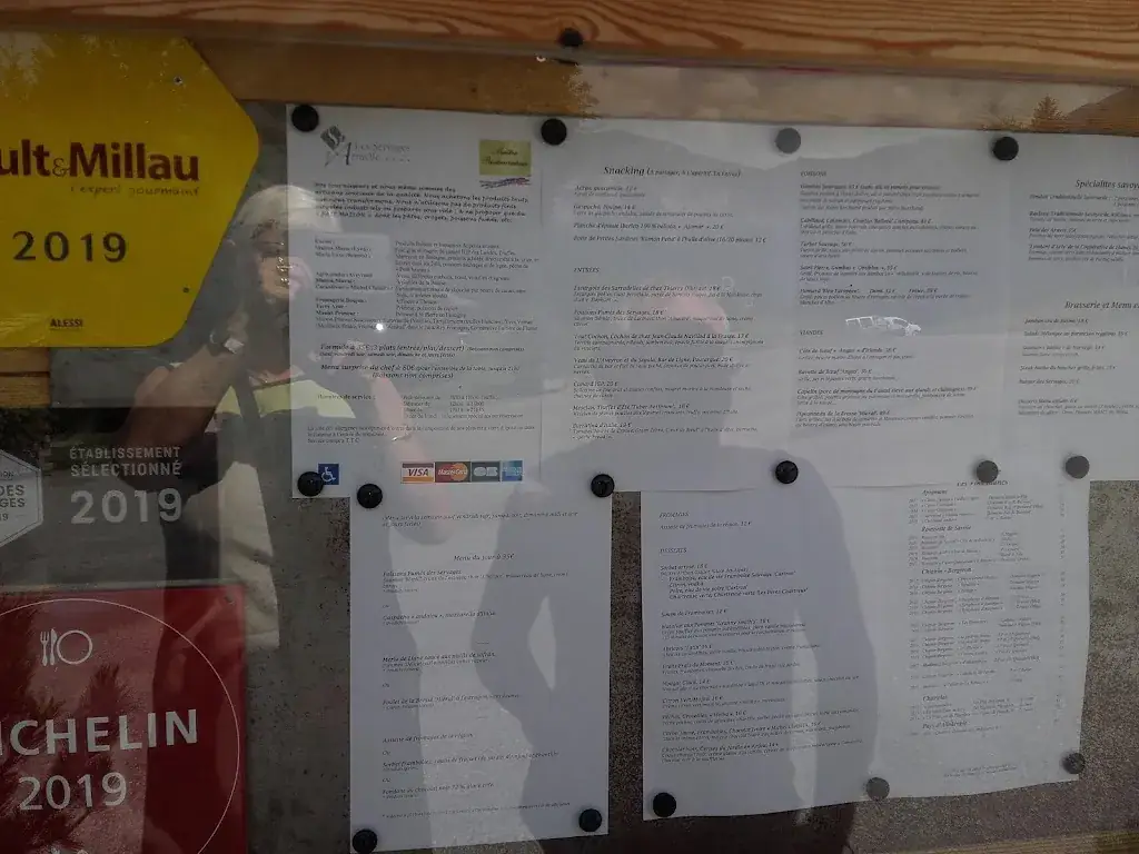 Menü_Restaurant Les Servages d'Armelle_Arâches-la-Frasse_Bild_1