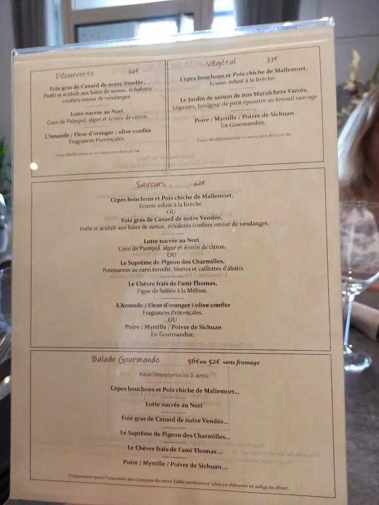 Menu_Le Nid / Table Intimiste - Flayosc_Flayosc_image_1