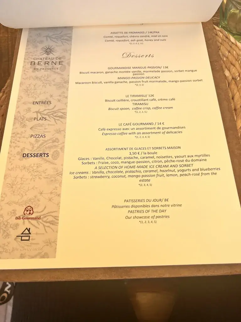 Menu_Le Bistrot du Château de Berne_Flayosc_image_2