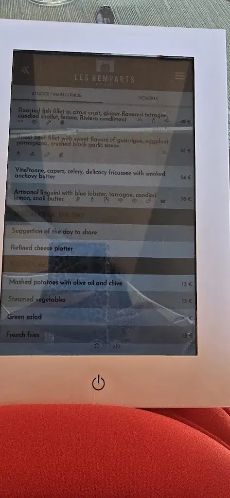 Menu_Les Remparts_Èze_immagine_3