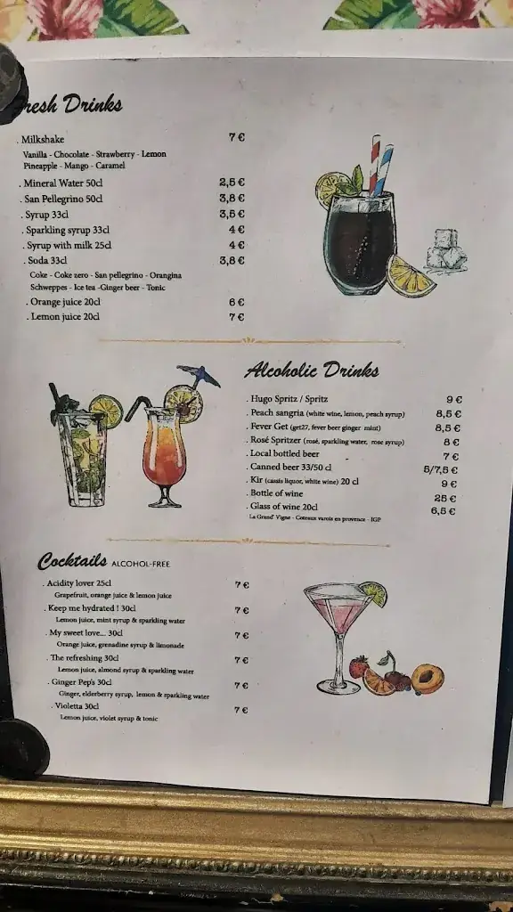 Menu_L'Echoppe Provencale_Èze_image_1