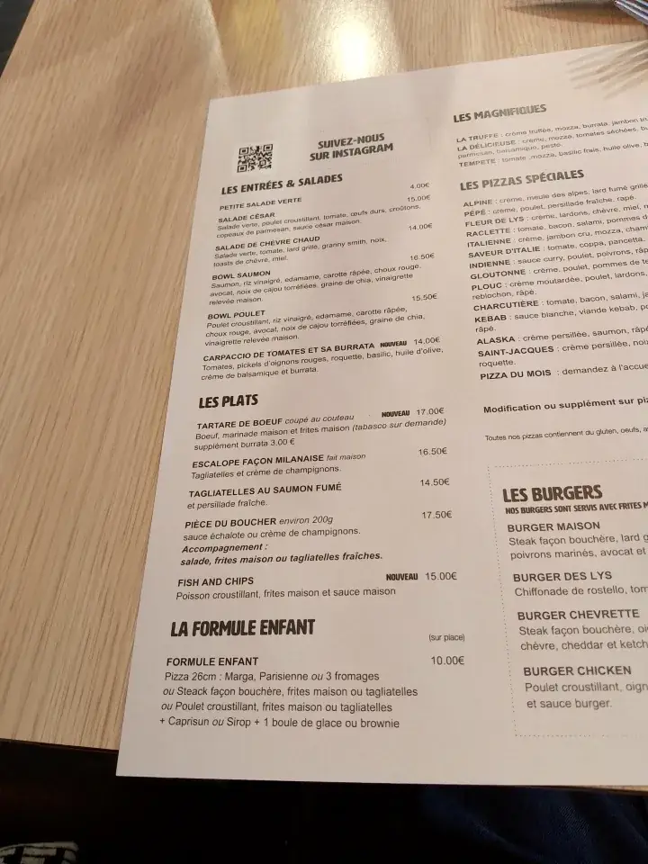 Menu_PIZZA DES LYS_Péronnas_image_1