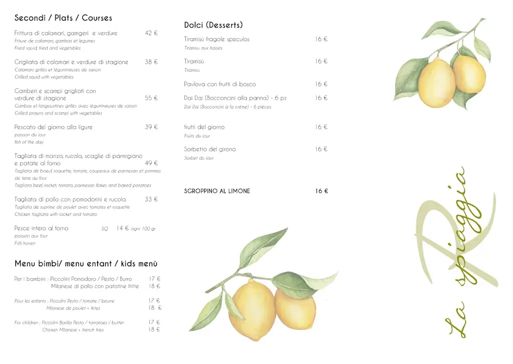 Menu_LA SPIAGGIA ÈZE_Èze_image_2