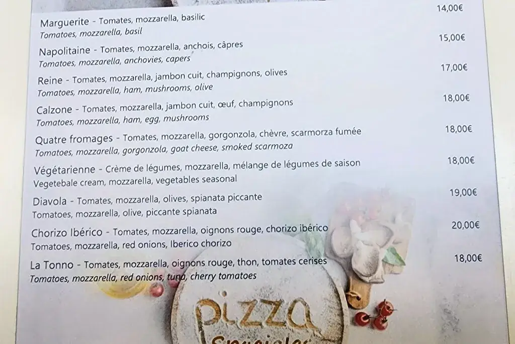 Menu_La Villa d'Eze - Hôtel du Golfe_Èze_image_1