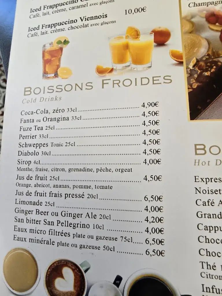 Menu_La Villa d'Eze - Hôtel du Golfe_Èze_image_3