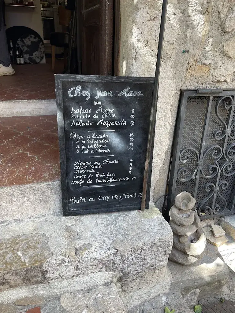 Menu_Chez Jean-Marc_Èze_image_3