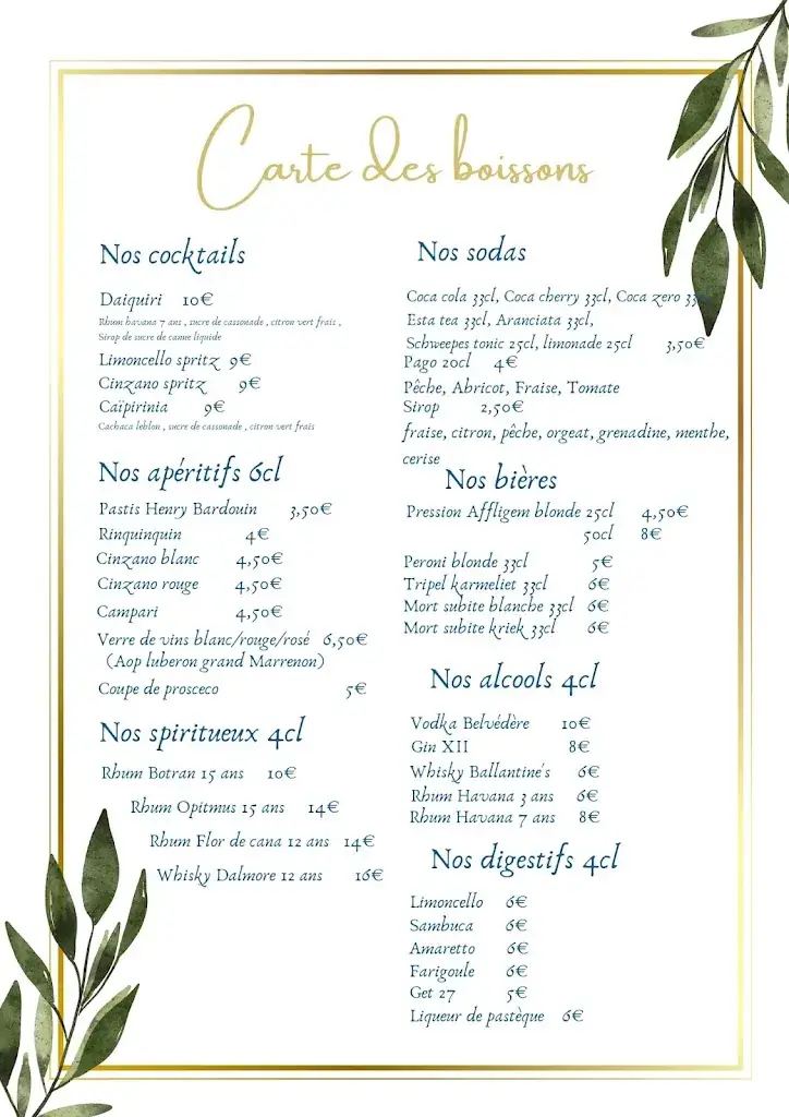 Menu_Le Bel Ecrin_Forcalquier_immagine_2