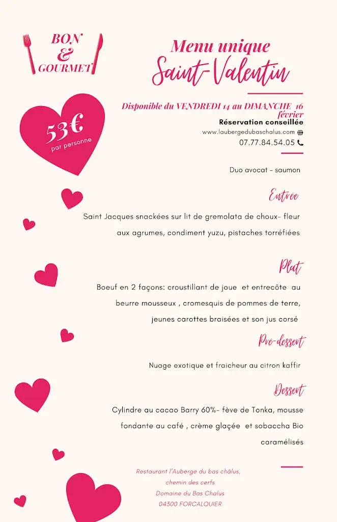 Menu_L’Auberge du Bas Chalus_Forcalquier_image_2