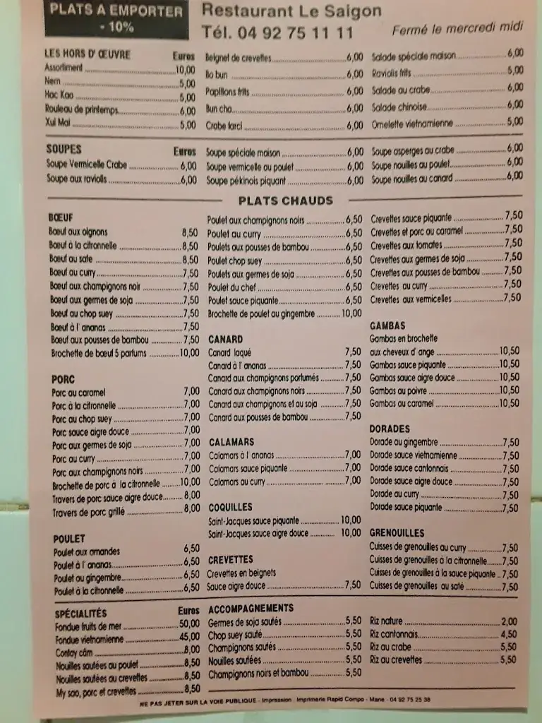 Menu_Le Saigon_Forcalquier_image_3
