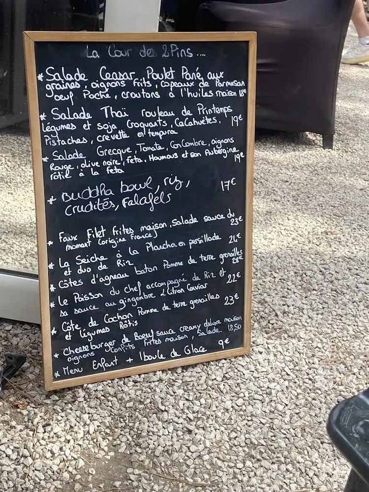 Menu_La cour des 2 pins_Fontvieille_image_3