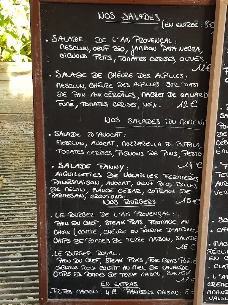 Menu_L'Ami Provençal_Fontvieille_immagine_3