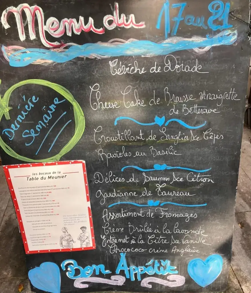 Menü_La Table du Meunier_Fontvieille_Bild_1