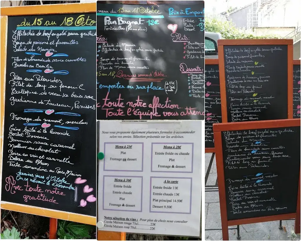 Menü_La Table du Meunier_Fontvieille_Bild_2