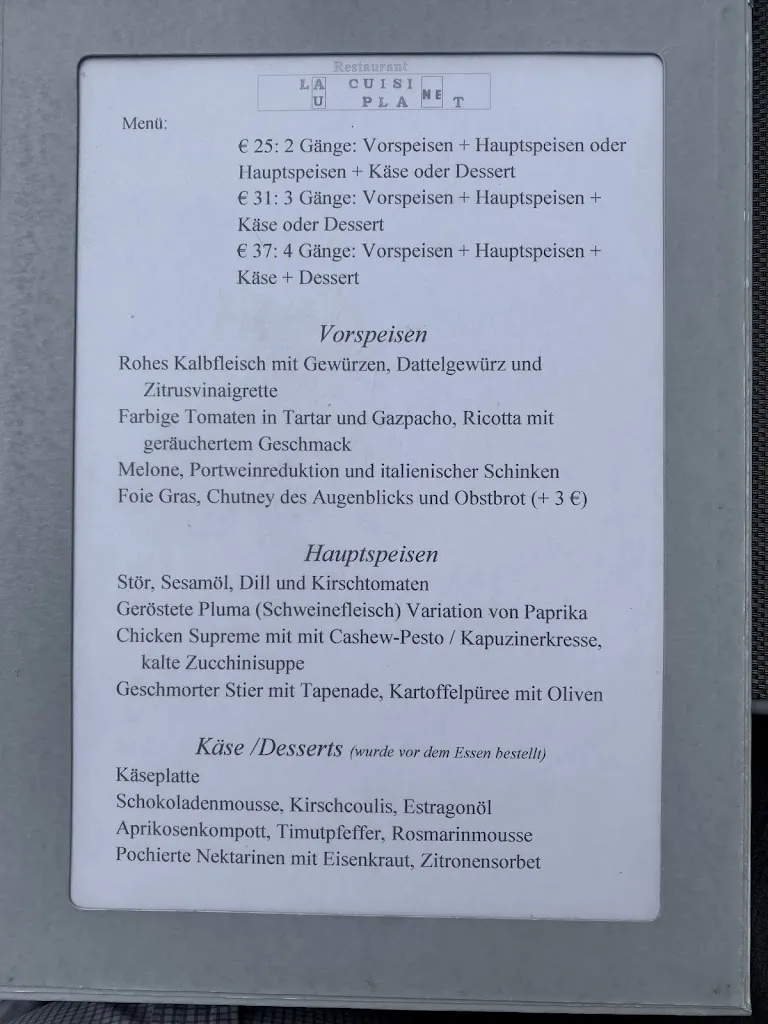 Menu_Le Planet / La Cuisine au Planet_Fontvieille_image_2