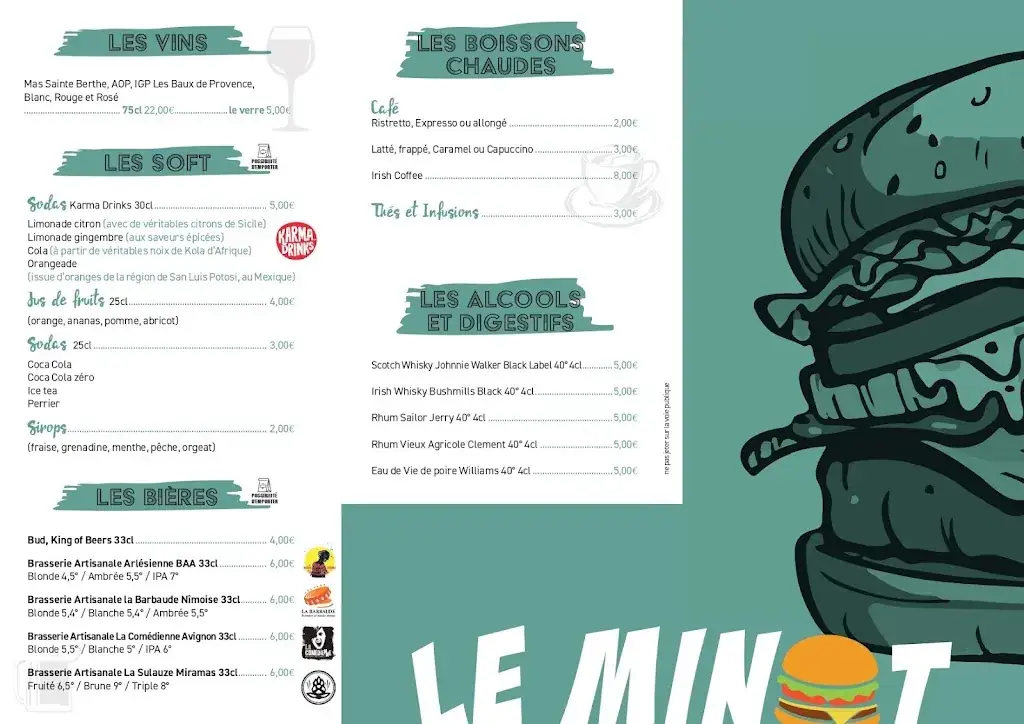 Menu_Le Minot Steak House_Fontvieille_image_2