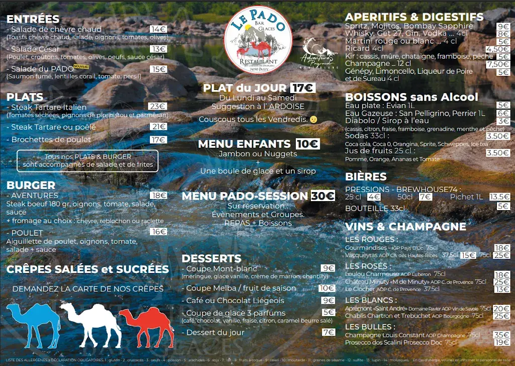 Menu_Le Pad'O. Burgers et Cie_Passy_imagen_1