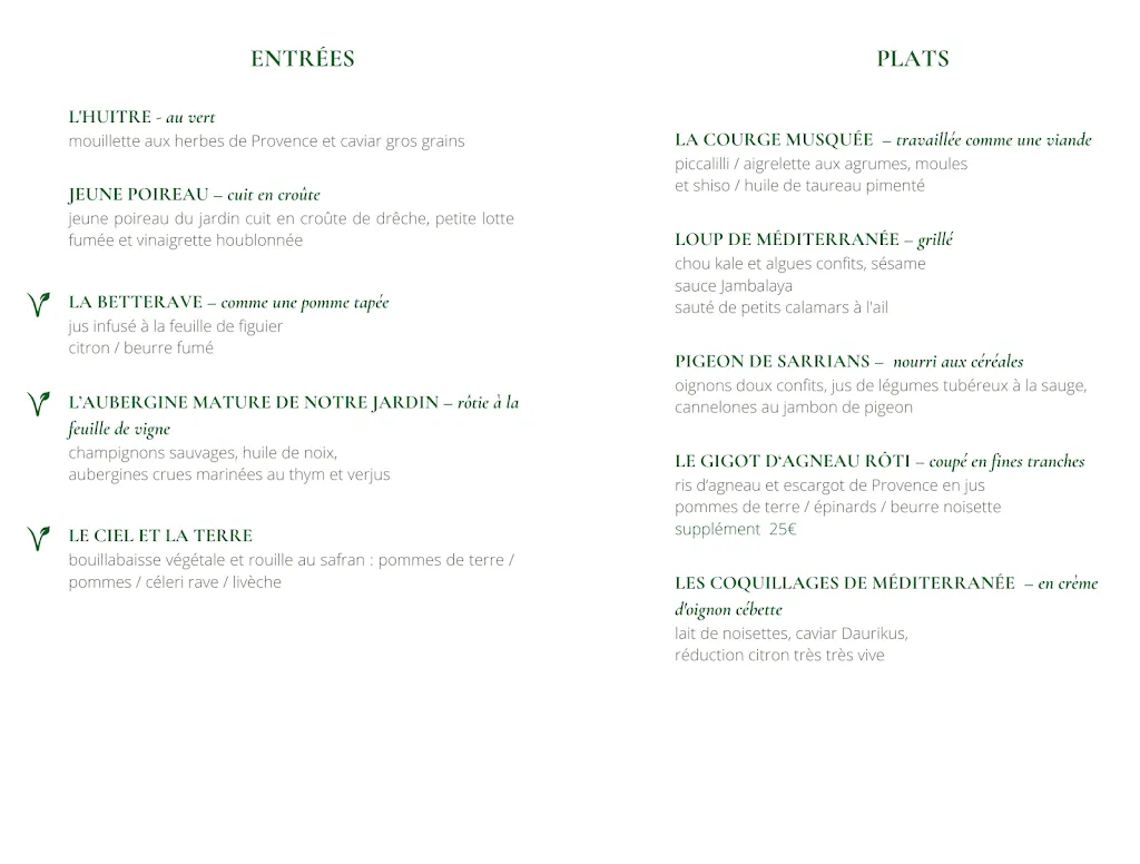 Menu_Restaurant l'Aupiho - Domaine de Manville_Baux-de-Provence_image_2