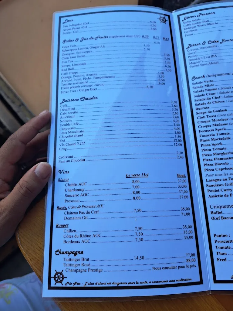 Menu_gerhard's café monaco_Monaco_image_3