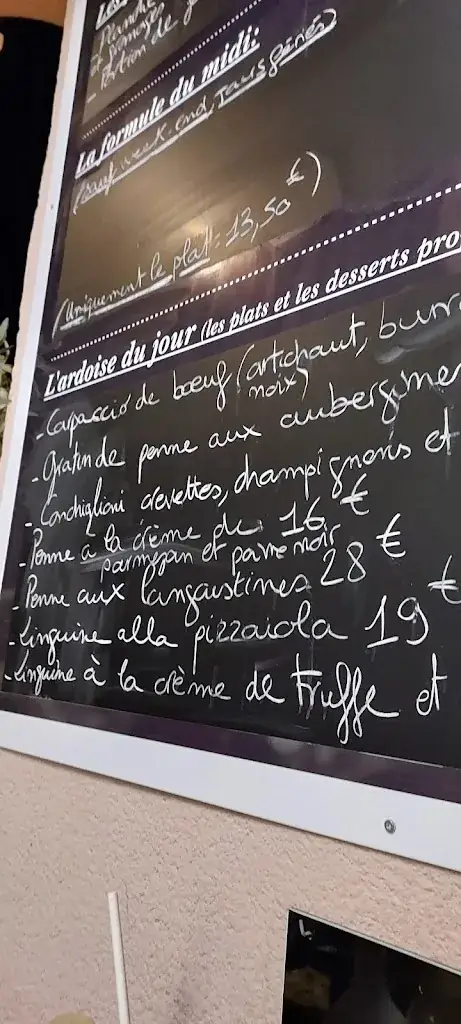 Menu_Italia Street chez Kelly Spécialités pâtes _Fréjus_image_3
