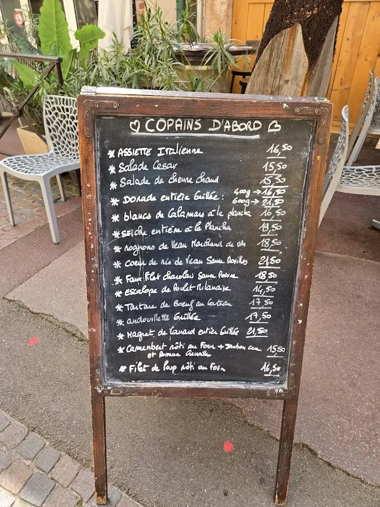 Menu_LES COPAINS D'ABORD_Fréjus_image_1