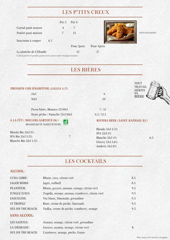 Menu_L'ÉBAUBI par Le burger gourmet_Fréjus_image_4