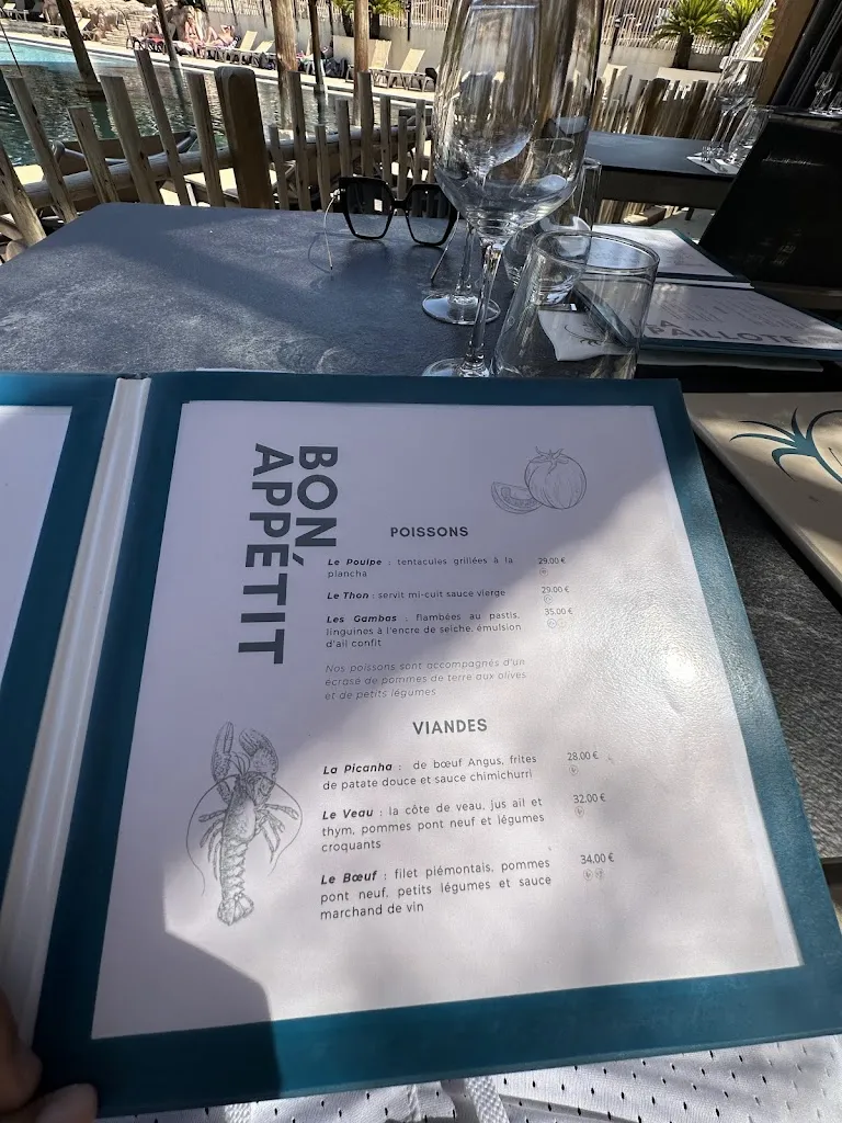 Menu_La Paillote Restaurant, Balneo & Spa_Fréjus_image_4