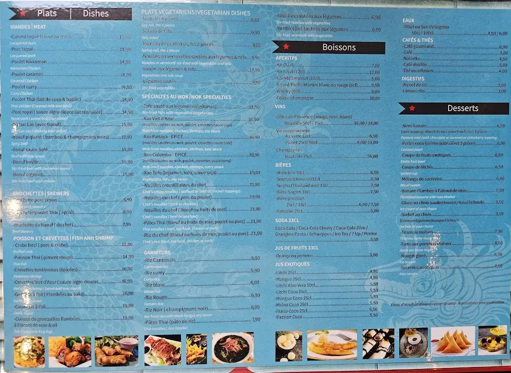 Menu_Viet D Azur_Fréjus_image_1