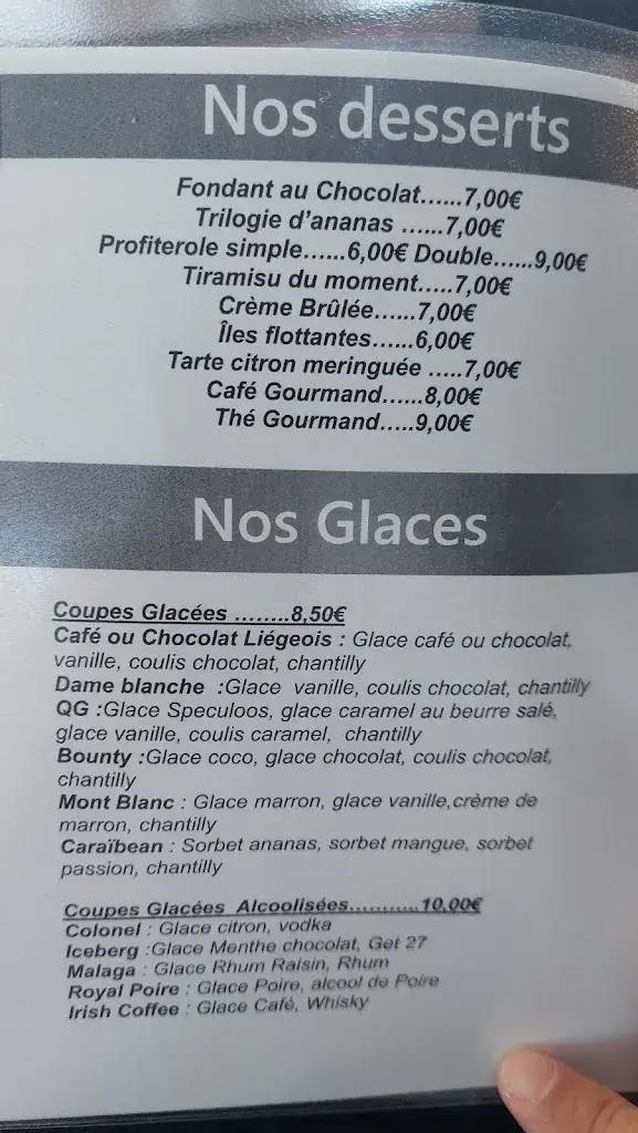 Menu_Le QG La Brasserie_Fos-sur-Mer_image_1