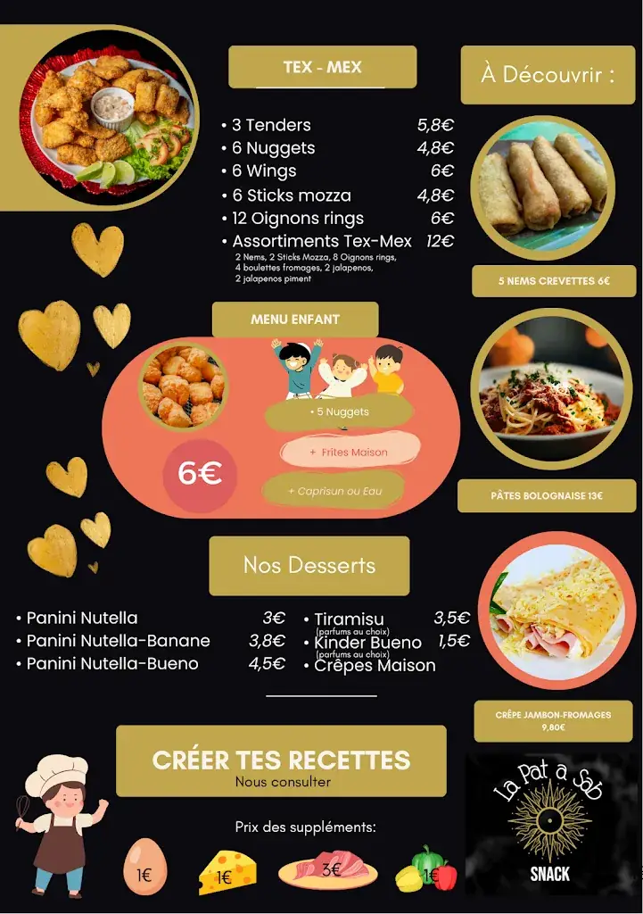 Menu_La Pat à Sab_Fos-sur-Mer_immagine_2