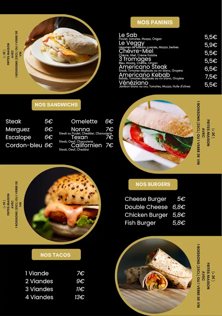 Menu_La Pat à Sab_Fos-sur-Mer_immagine_3