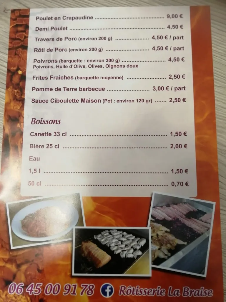 Menu_Rôtisserie La Braise_Fos-sur-Mer_image_2