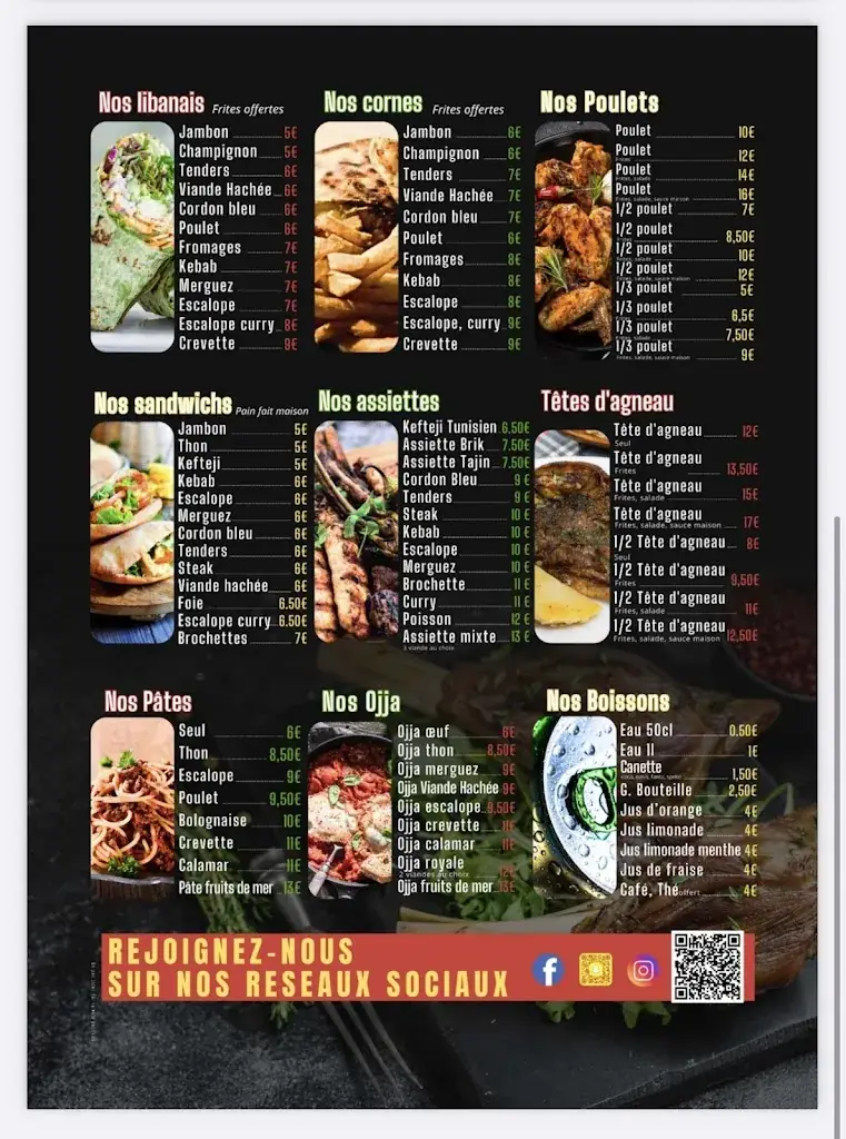 Menu_Les arts rôtisserie pizzeria_Fos-sur-Mer_immagine_2