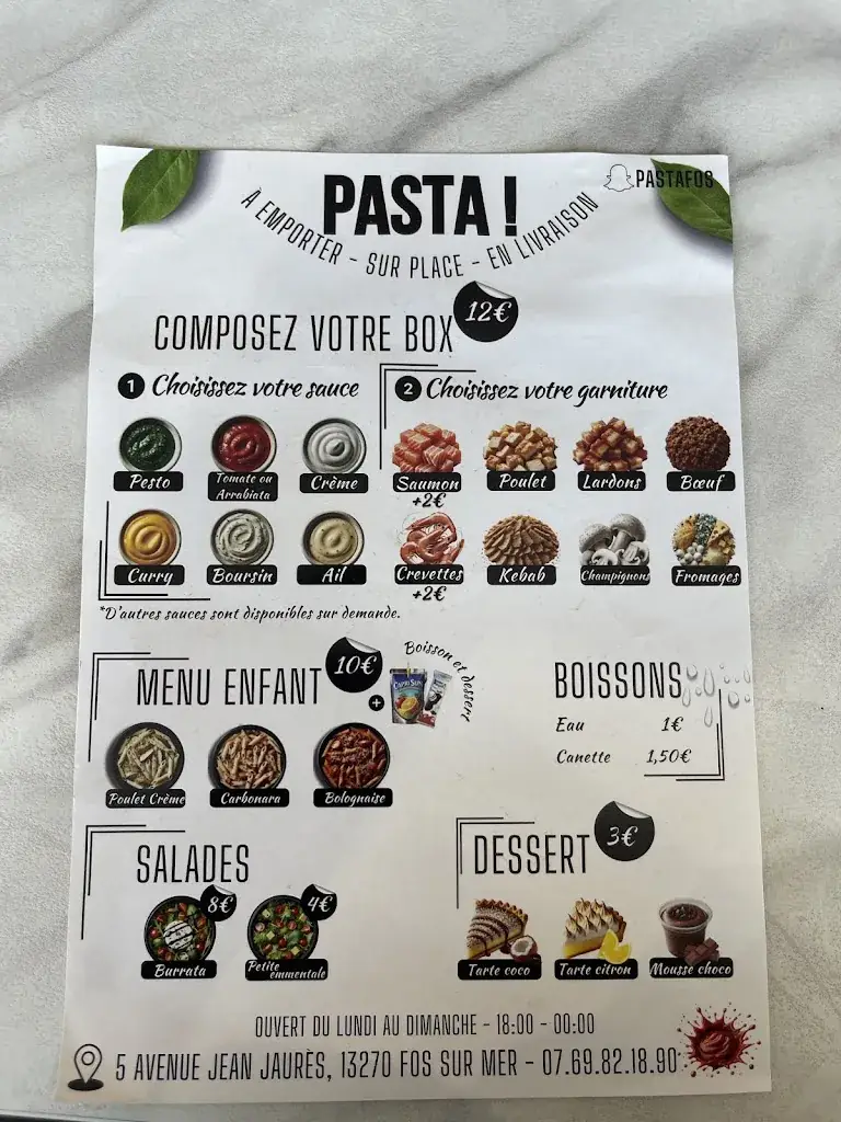 Menu_Pasta !_Fos-sur-Mer_image_1