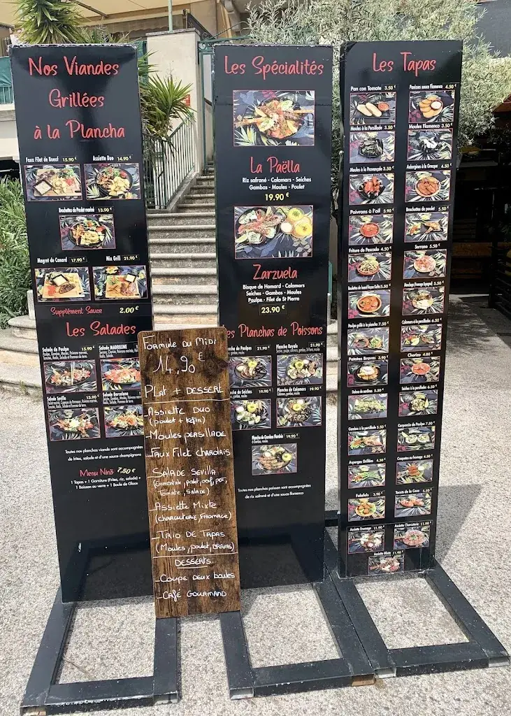 Menu_La casa del sol_Port-de-Bouc_image_1