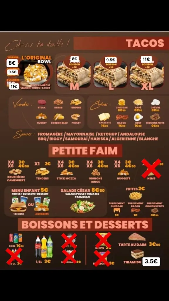 Menu_L’original tacos_Fos-sur-Mer_image_1