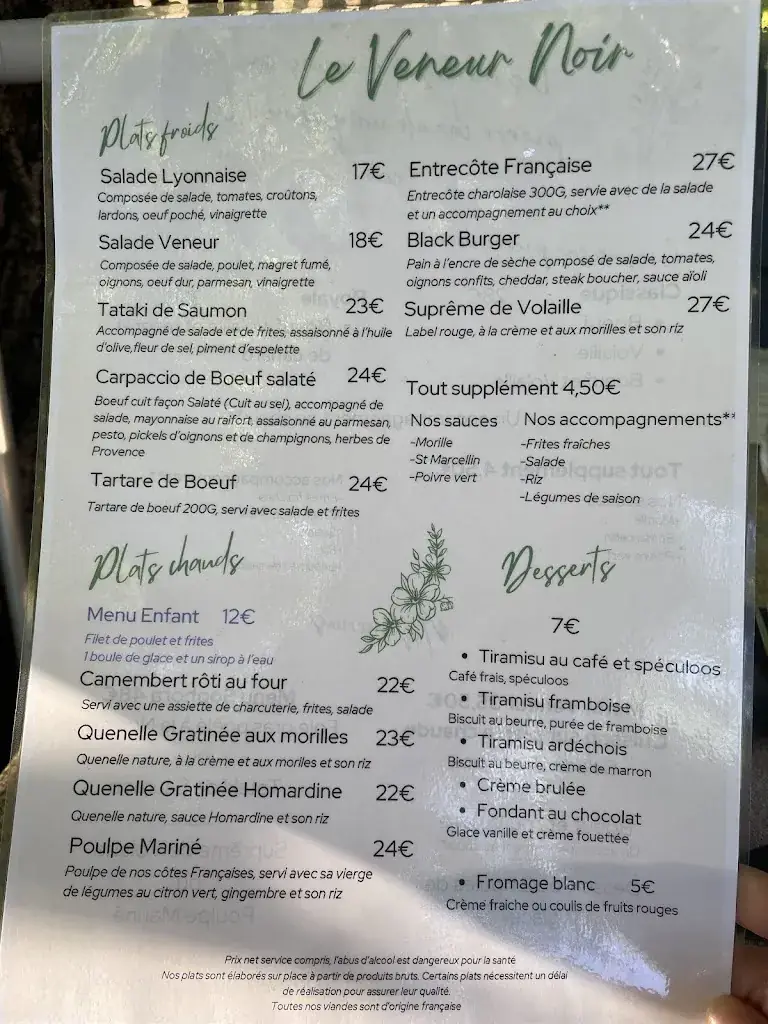 Menu_Le Veneur Noir_Pérouges_image_1