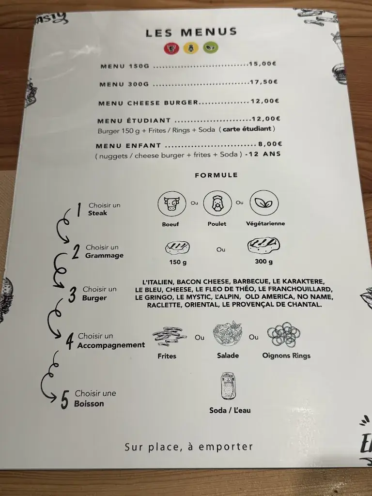 Menu_LE KARAKTERE BURGERS ( Boeuf halal / Poulet / végétarien / Végane )_Gap_image_3