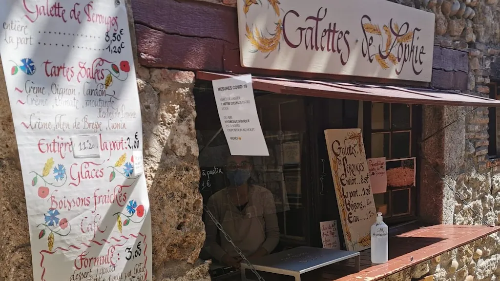 Ô Galettes de Sophie restaurant in Pérouges