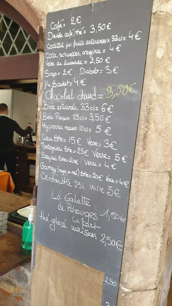 Menü_La Galerie de l'Hostellerie_Pérouges_Bild_2