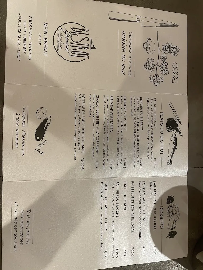 Menu_Le Bistrot Gapençais_Gap_image_1