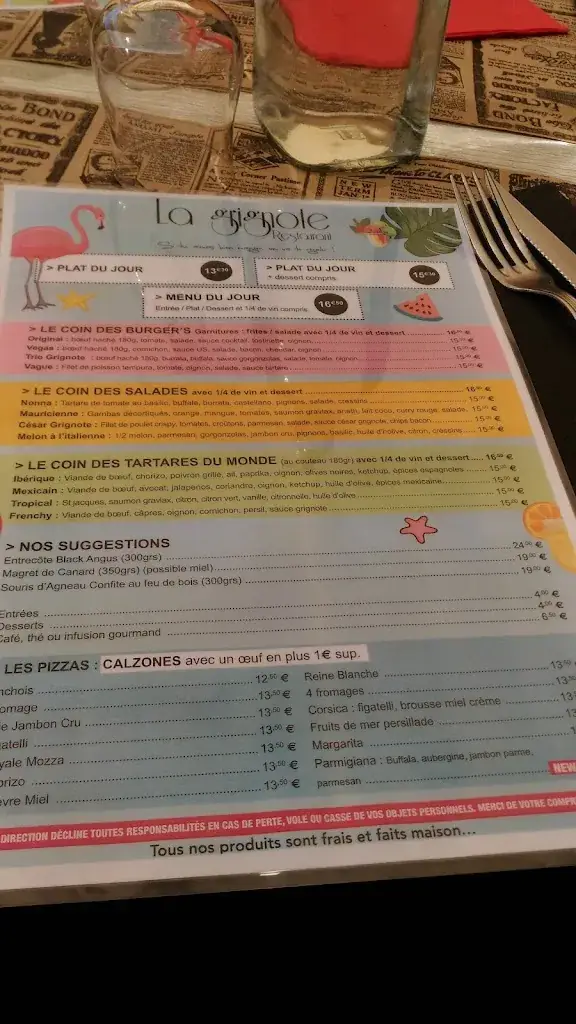 Menu_La Grignote_Gardanne_image_2