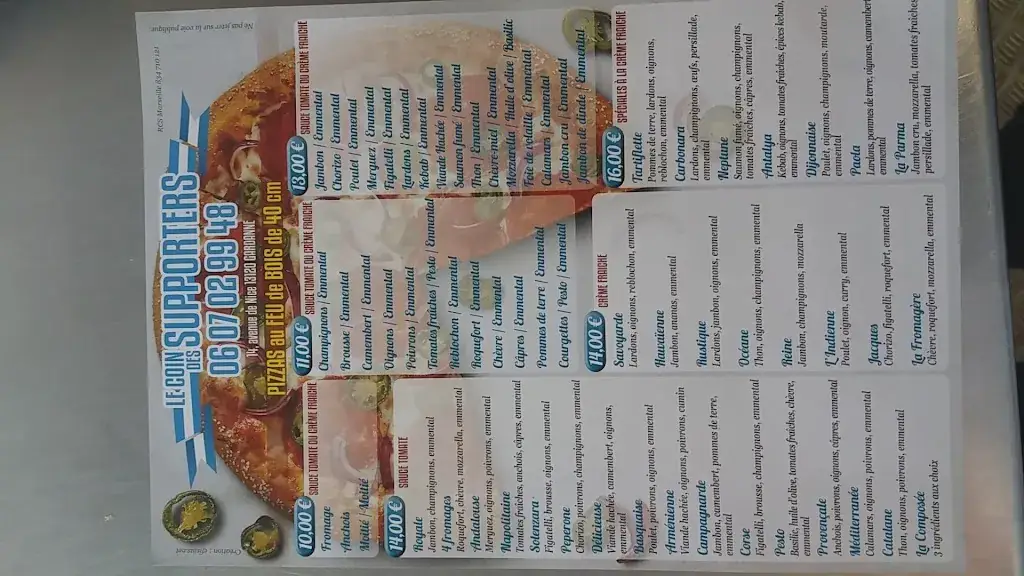 Menu_Le Coin des Supporters_Gardanne_image_4