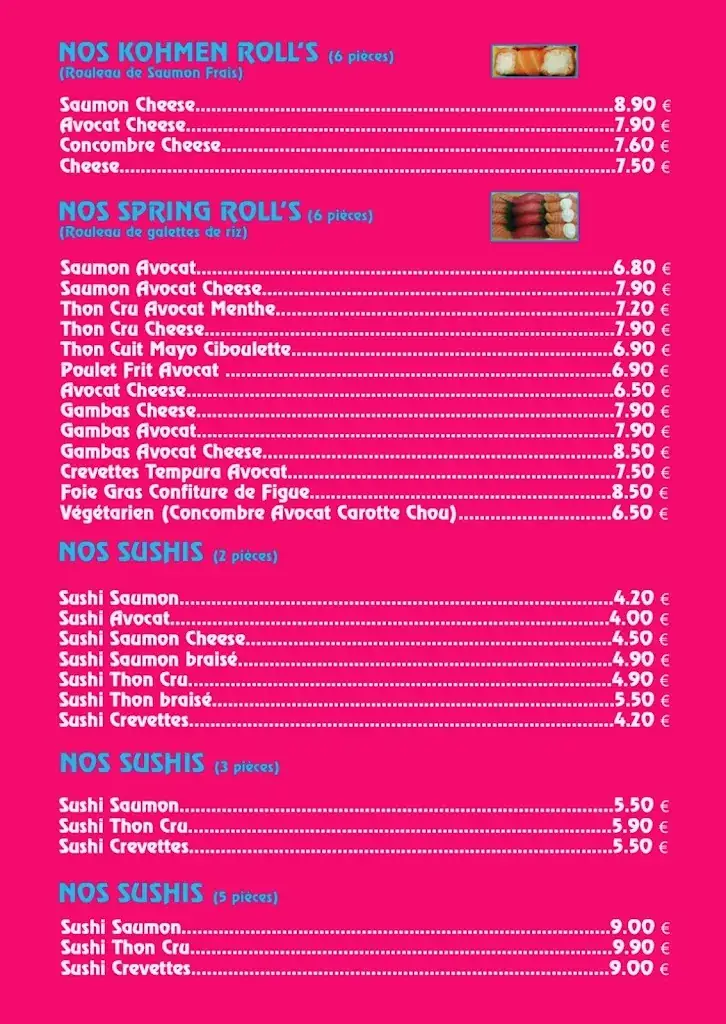 Menu_SUSHIS RAPIDE_Mimet_image_2