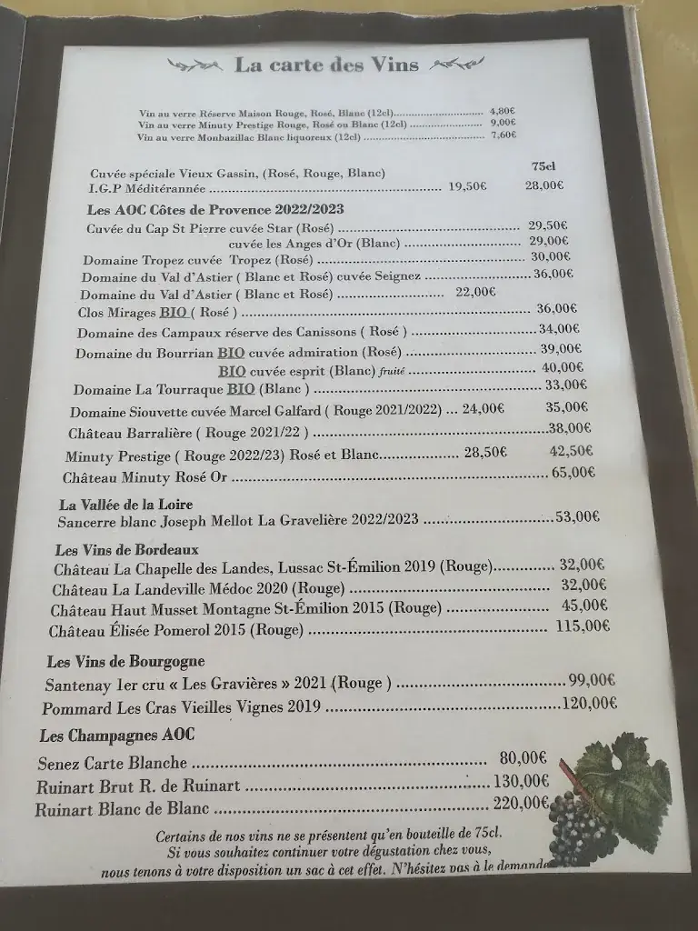 Menu_Le Vieux Gassin_Gassin_image_2