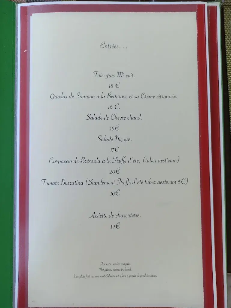 Menu_La Ciboulette_Gassin_image_3