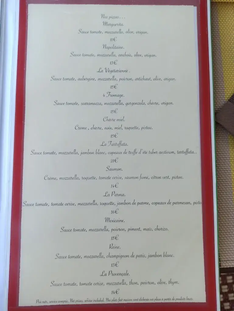 Menu_La Ciboulette_Gassin_image_4