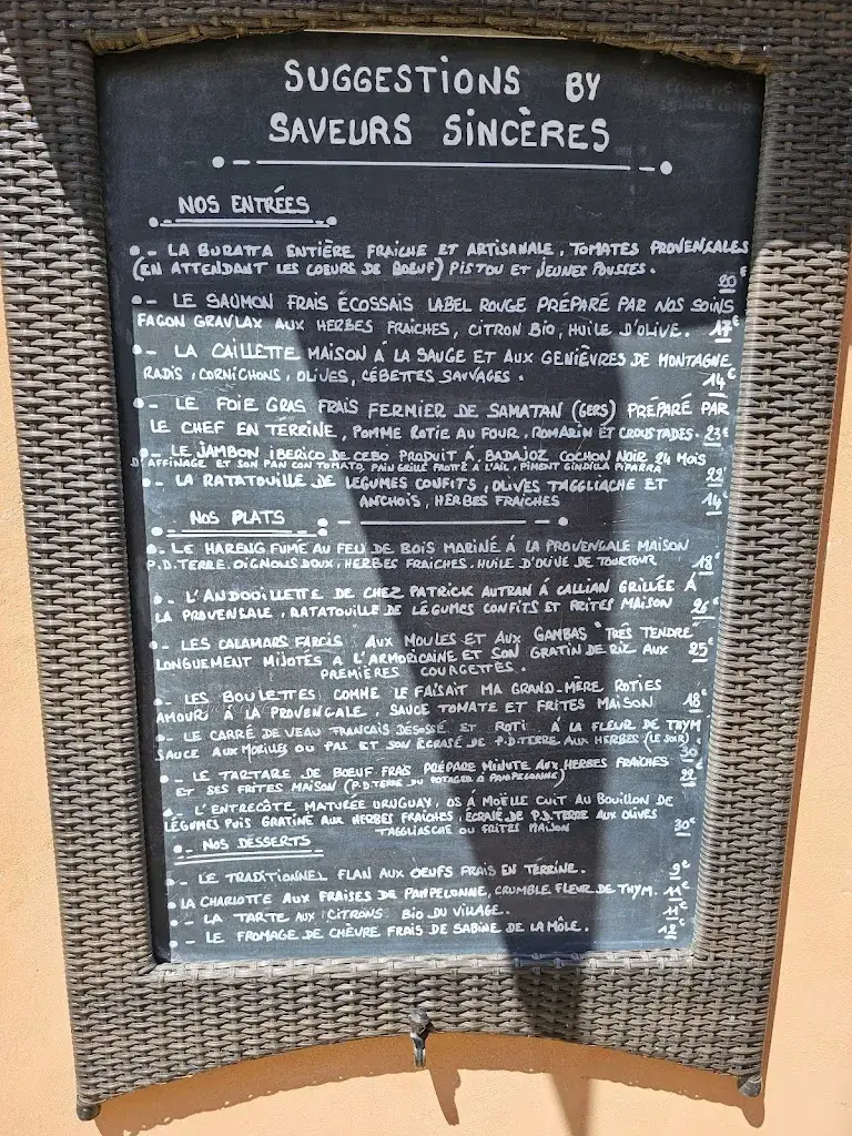 Menu_Saveurs Sincères_Ramatuelle_immagine_2