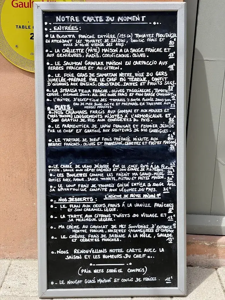 Menu_Saveurs Sincères_Ramatuelle_immagine_3