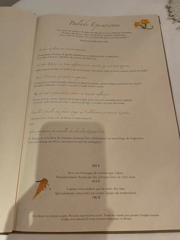 Menu_La Vague d'Or_Saint-Tropez_image_1