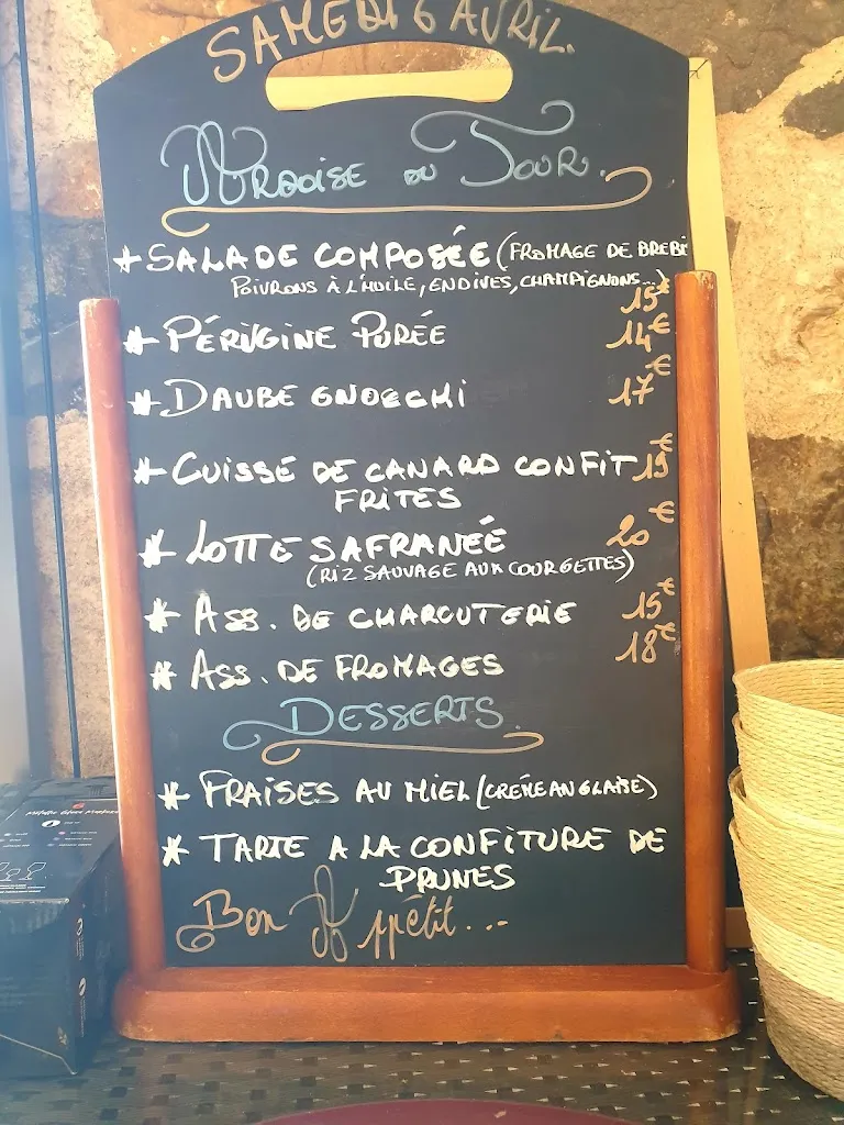 Menu_Bar Restaurant des Chasseurs à Gilette 06830_Gilette_image_3